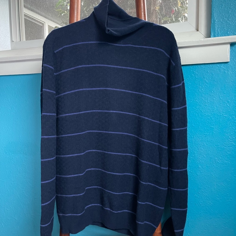 GOBI 100% Cashmere Textured High Neck Sweater